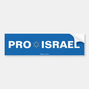 Proisrael-Autoaufkleber Autoaufkleber