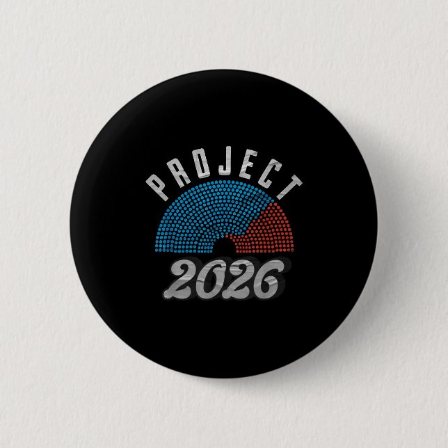 Project 2026 Tee Shirt  Button (Vorderseite)
