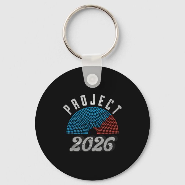 Project 2026 Tee Shirt  Schlüsselanhänger (Vorderseite)