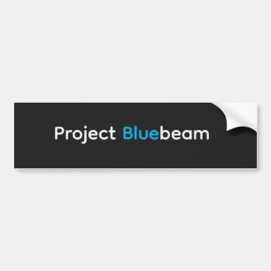 Project Blue Beam Conspiracy Theory Autoaufkleber