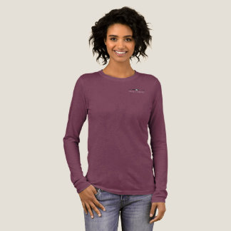 Project Owlnet Damen Langarm T-Shirt Tri-Blend Shirt