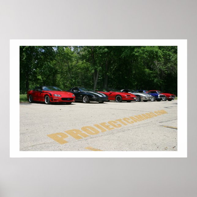 ProjectCamaro.com 11. Juni Poster (Vorne)