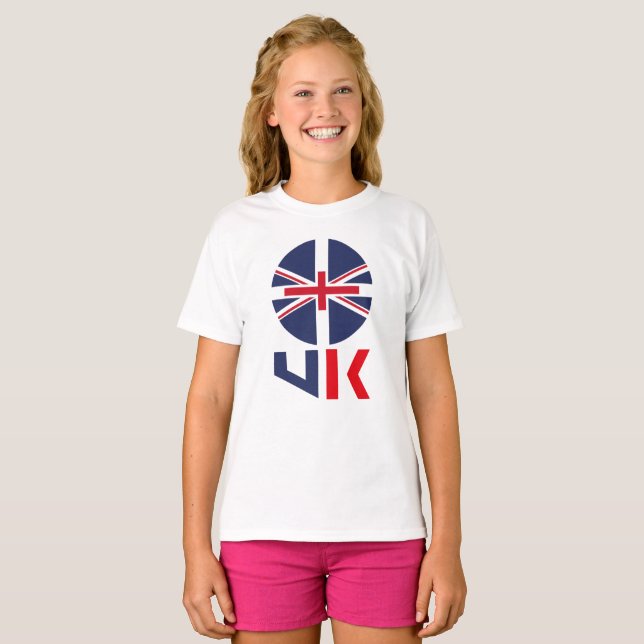 PROJECTED FLAG UK / ENGLAND BY MASANSER T-Shirt (Vorne ganz)
