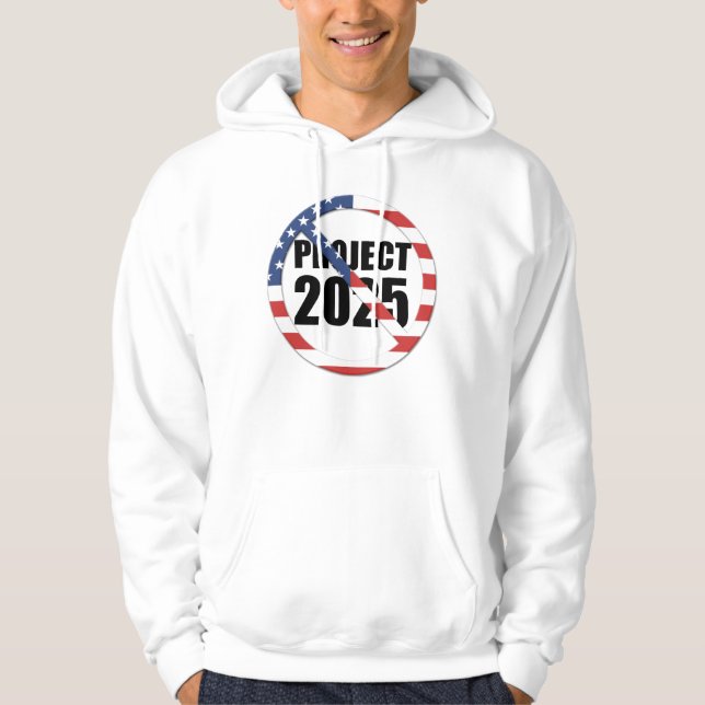 Projekt 2025 anhalten hoodie (Vorderseite)