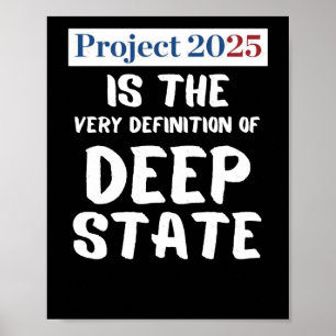 Projekt 2025 Deep Staat Poster