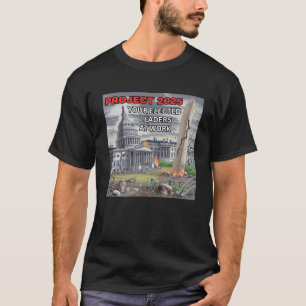 Projekt 2025 Satirischer T - Shirt - in Ruinen