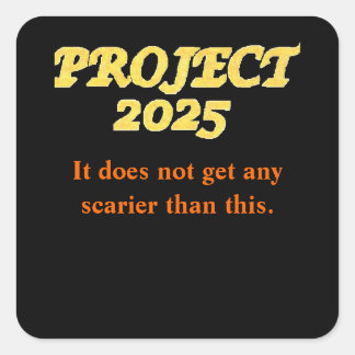 Projekt 2025 Sticker