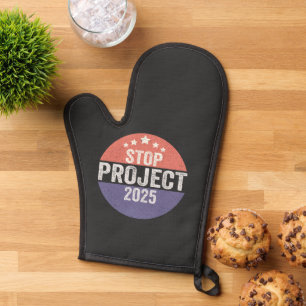 Projekt 2025 Trump American Patroitic USA Button Ofenhandschuh
