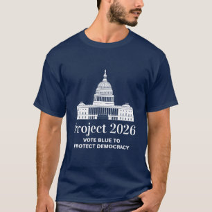 Projekt 2026 Stimme für Demokratie T-Shirt