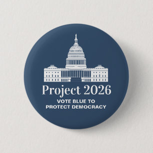 Projekt 2026 Stimme für die Demokratie Button