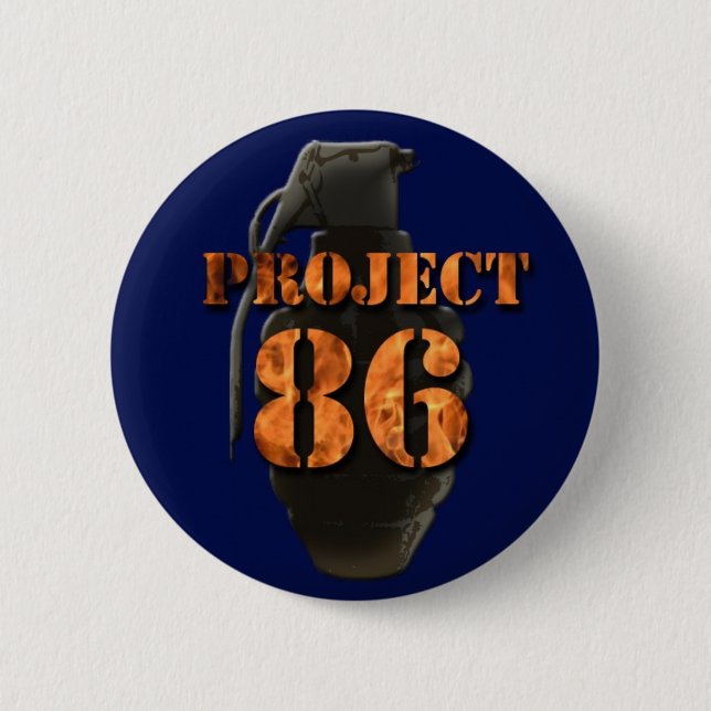 Projekt 86 (Band) Button (Vorderseite)