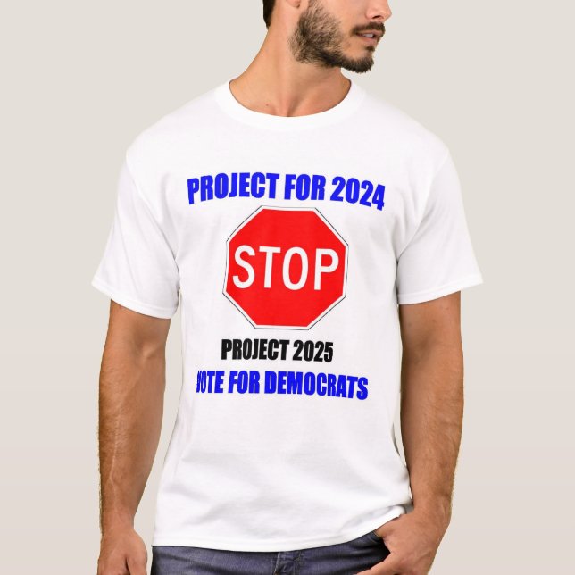 Projekt für 2024 T-Shirt (Vorderseite)