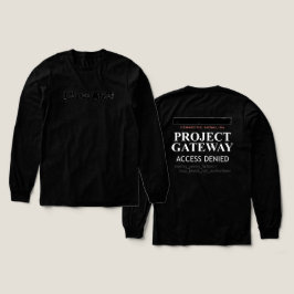 Projekt-Gateway - ZUGRIFF VERLETZT - Realitätslück Tri-Blend Shirt