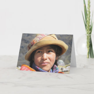 Projekt Inti notecard Karte