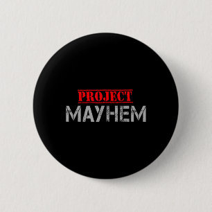 Projekt Mayhem - Untergrund Boxing Club Shirt Button