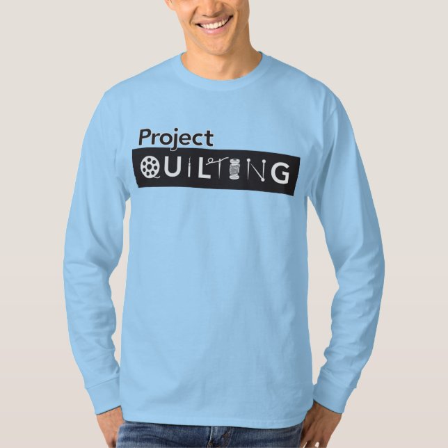 Projekt QUILTING Log Sleeve TShirt (Vorderseite)