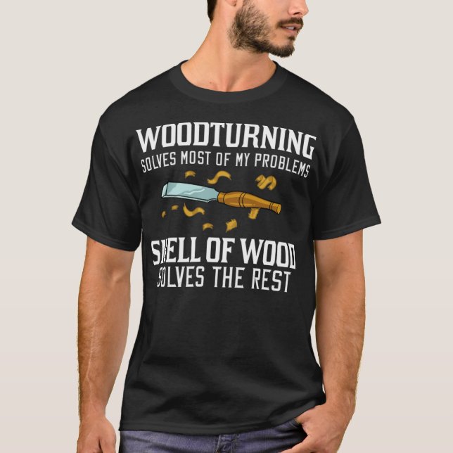 Projekt Woodturner ecavato T-Shirt (Vorderseite)