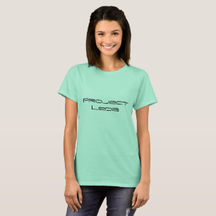 Projektieren Sie Leda in den geometrischen T-Shirt