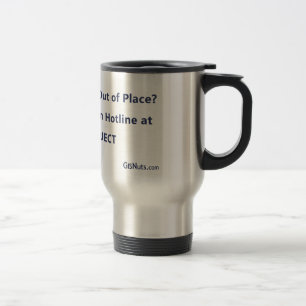 Projektions-Hotlines-Tasse Reisebecher