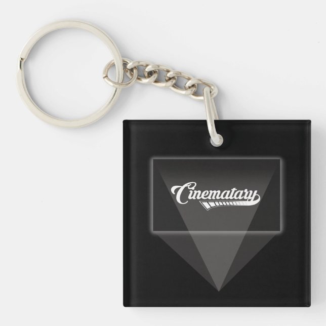 Projektions-Logo-Schlüsselanhänger Schlüsselanhänger (Vorderseite)