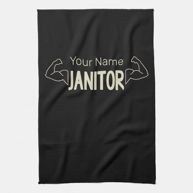 Projektleiter Geschirrtuch (Vertikal)