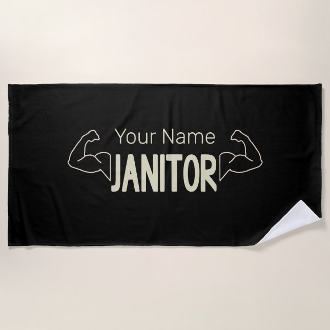 Projektleiter Strandtuch (Vorderseite)