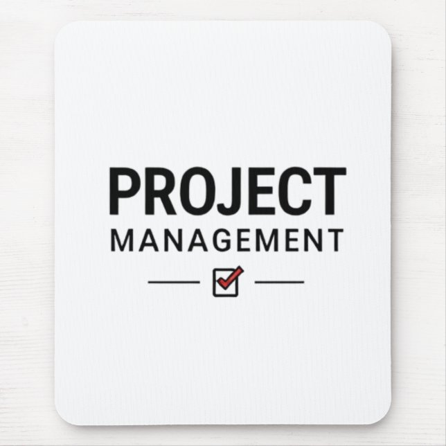 Projektmanagement Mousepad (Vorne)
