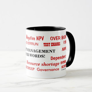 Projektmanagement Swear Words Funny Team Geschenk Tasse
