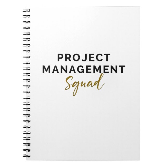 Projektmanagement-Team  Notizblock (Vorderseite)