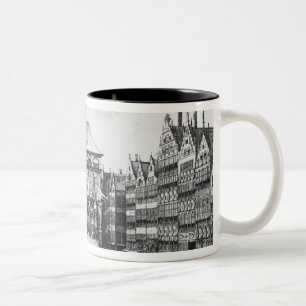 Proklamation des Friedens Zweifarbige Tasse