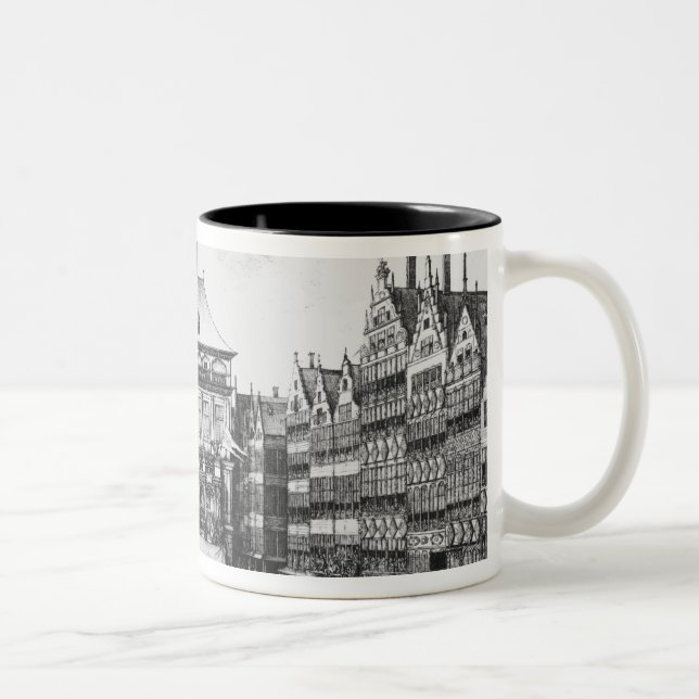 Proklamation des Friedens Zweifarbige Tasse (Rechts)