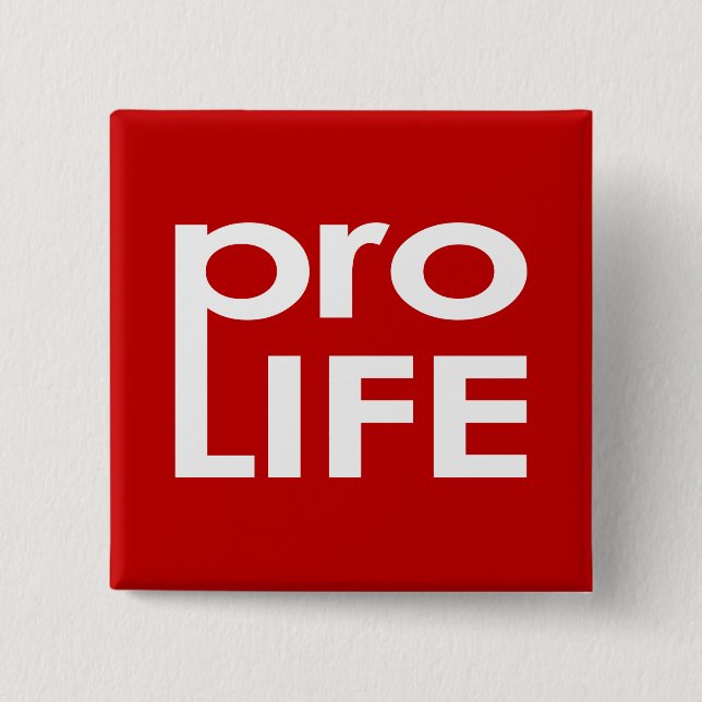 Proleben Button (Vorderseite)