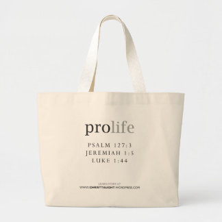 Proleben-Tasche Jumbo Stoffbeutel