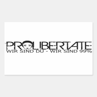 ProLibertate Aufkleber Rechteckig