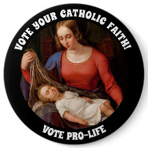 PROLIFE ABSTIMMUNG KATHOLIC JUNGFRAU MARY JESUS