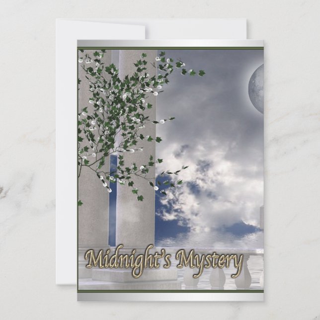 Prom Einladungen Moonlight Mystery Prom Einladung (Vorderseite)