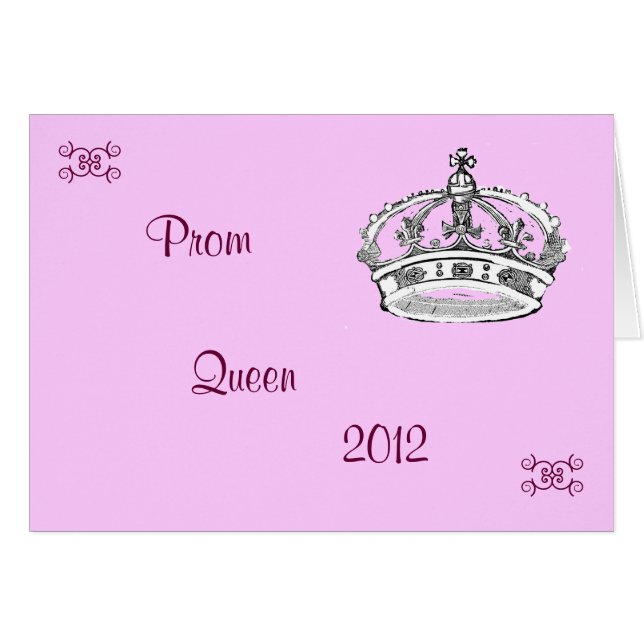 Prom-Karte (Vorderseite (Horizontal))