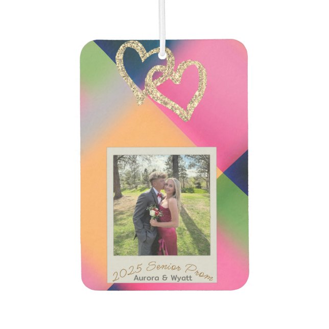 Prom Memorabilia Autolufterfrischer (Vorderseite)