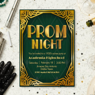 Prom Night - Gatsby-Einladung Einladung
