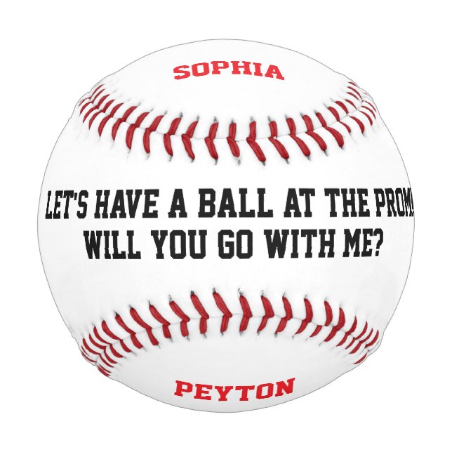 Prom Proposal Promposal Baseball (Vorderseite)
