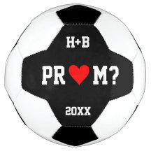 Prom-Vorschlag Ideen Moderner Fußball-Vorschlag