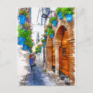 Promenade Cordoba's Alley - Espagne Carte postale