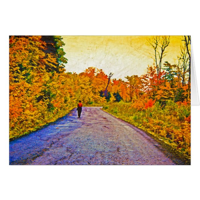 Promenade d'automne (Devant horizontal)