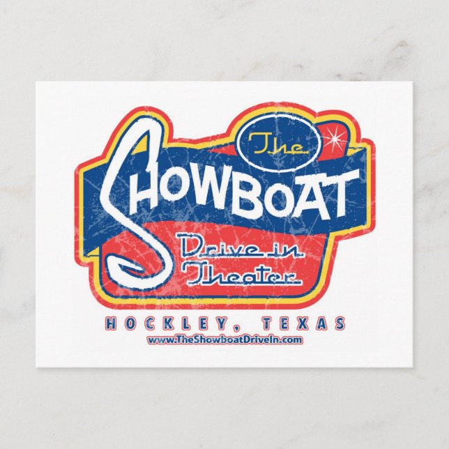 Promenade en bateau à chaussures sur carte postale (Devant)