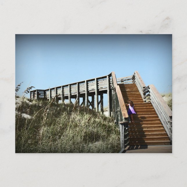 Promenade Florida, Cape San Blas Golfküste Postkarte (Vorderseite)