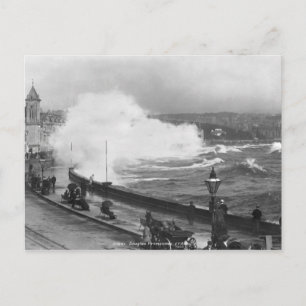 Promenade in Douglas, Anfang des 20. Jahrhunderts Postkarte