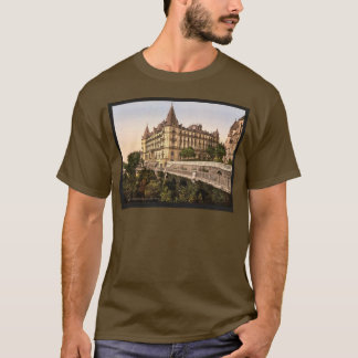 Promenade und Grand Hotel Gassion, Pau, Pyrenäen, T-Shirt