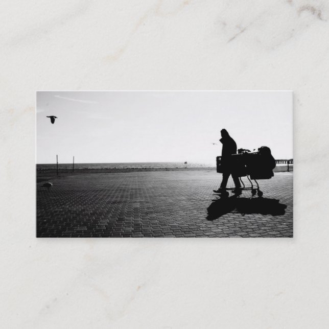 Promenaden-Fotografien Visitenkarte (Vorderseite)