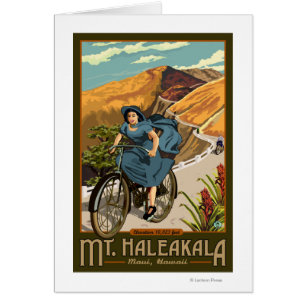 Promenades à vélo du mont Haleakala Hawaii