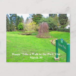 Promenez-vous dans la carte postale de Park Day